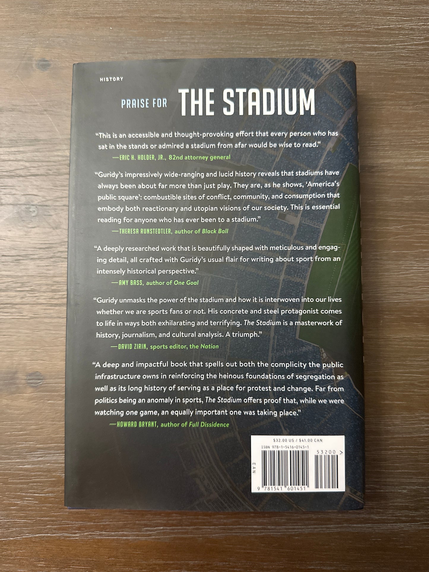 The Stadium: An American History of Politics, Protest, and Play, by Frank Andre Guridy