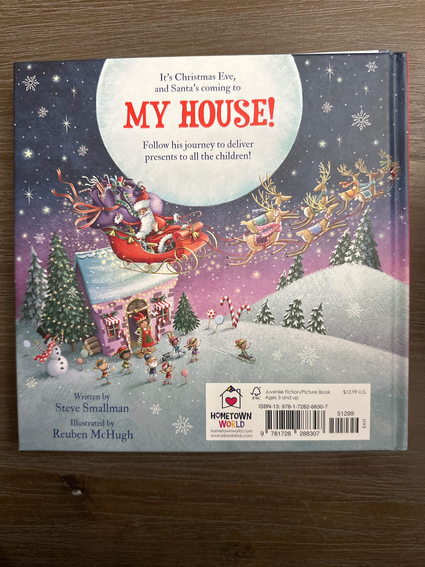 Santa is Coming to My House, by Steve Smallman