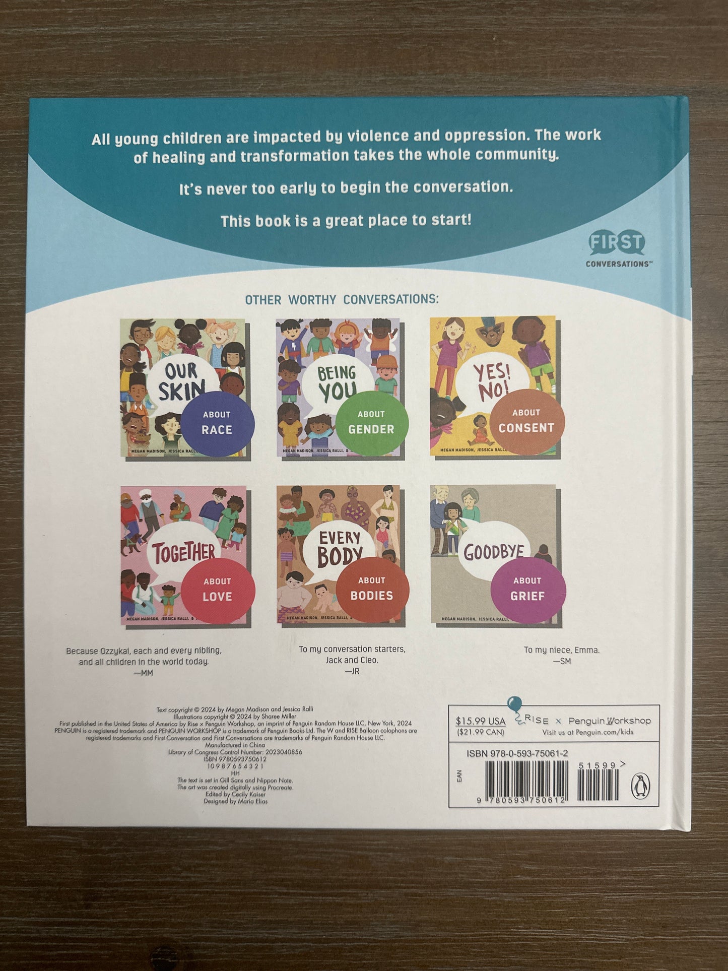 We Care, by Megan Madison, Jessica Ralli, and Sharee Miller