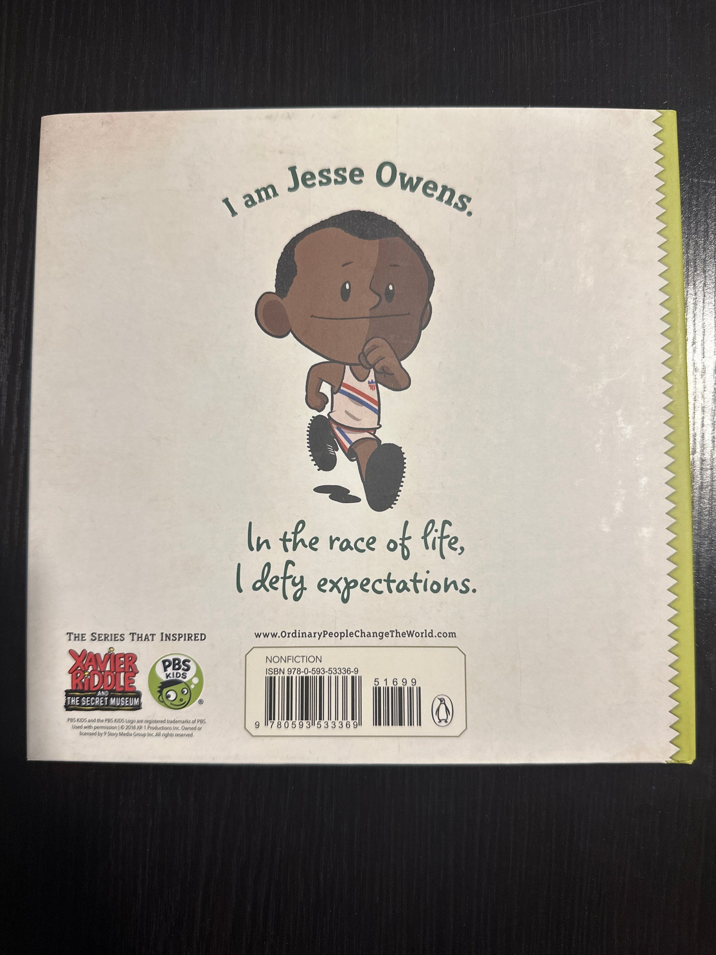 I am Jesse Owens, by Brad Meltzer