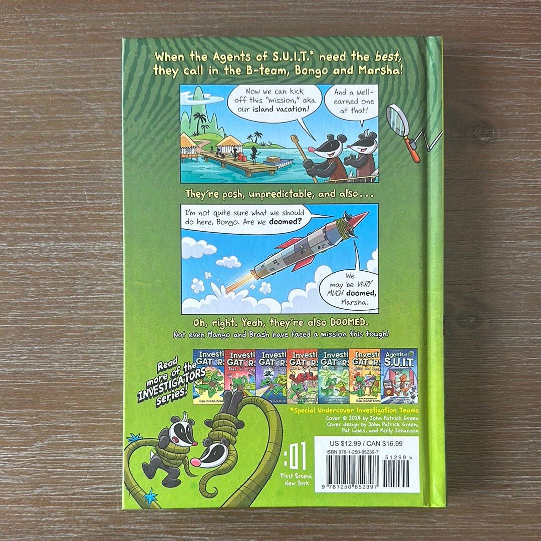 InvestiGators Agents of S.U.I.T. From Badger to Worse, by John Patrick Green