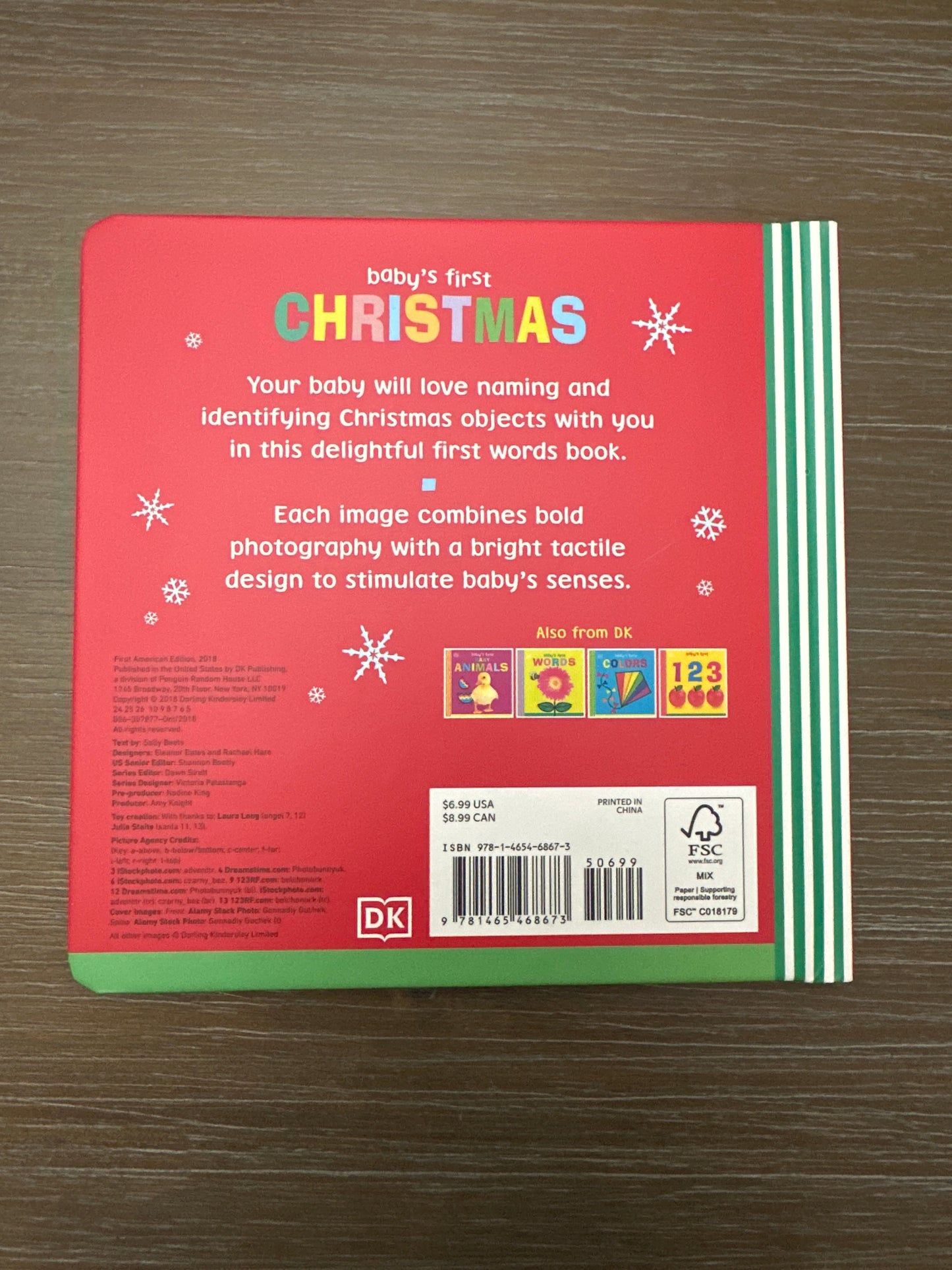 Baby’s First Christmas, by DK