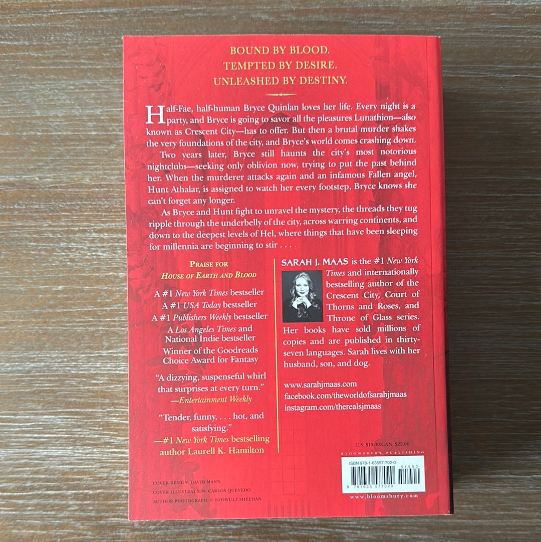 Crescent City: House of Earth and Blood, by Sarah J. Maas