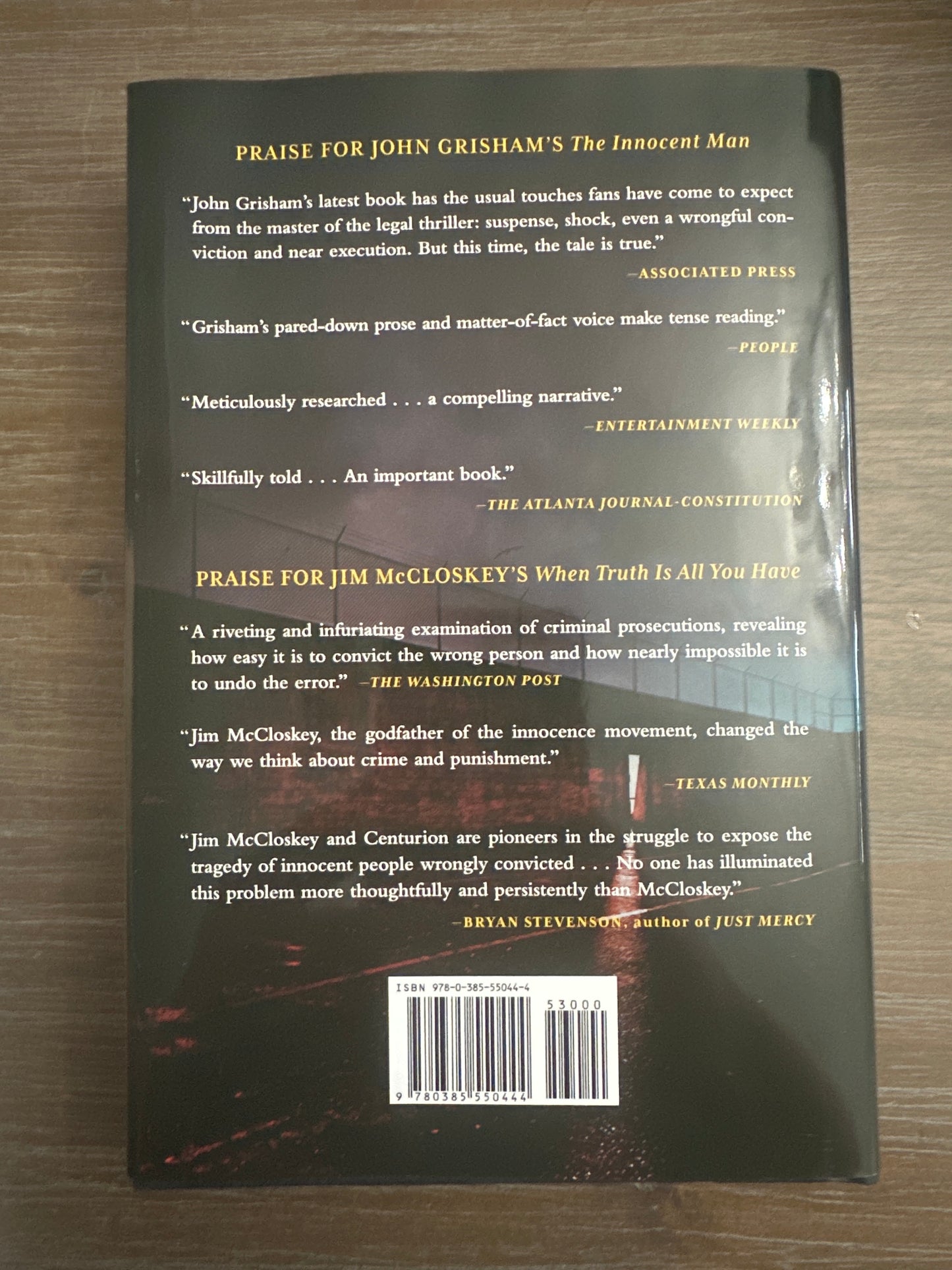 Framed, by John Grisham and Jim McCloskey