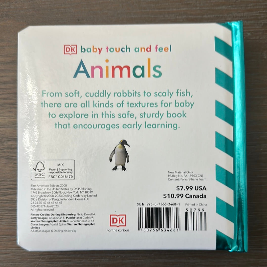 Animals (Baby Touch and Feel), by DK