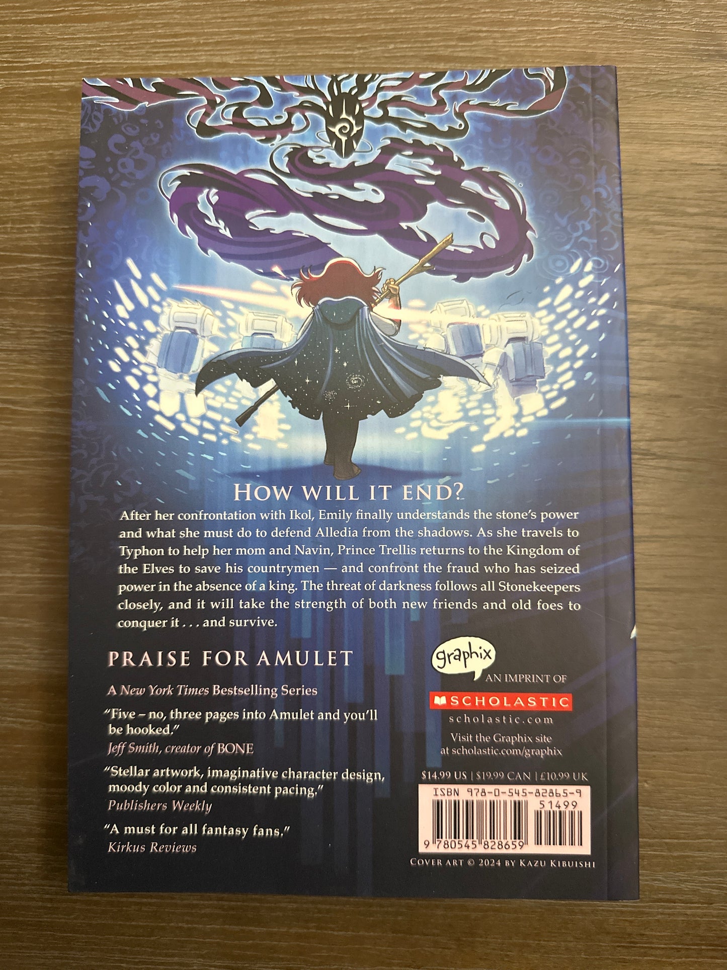 Amulet (Book #9: Waverider), by Kazu Kibuishi
