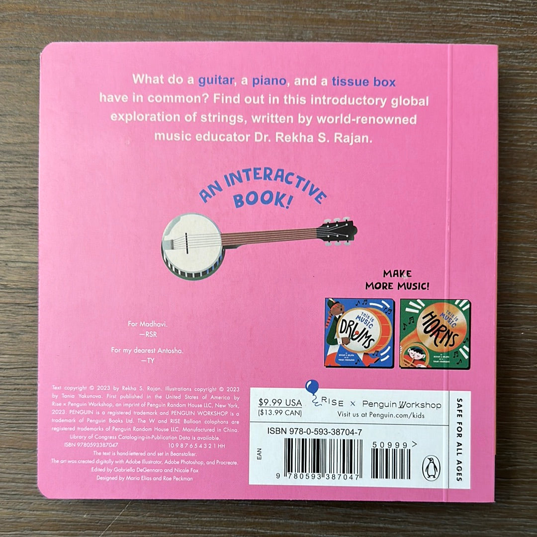 This is Music: Strings, by Rekha S. Rajan