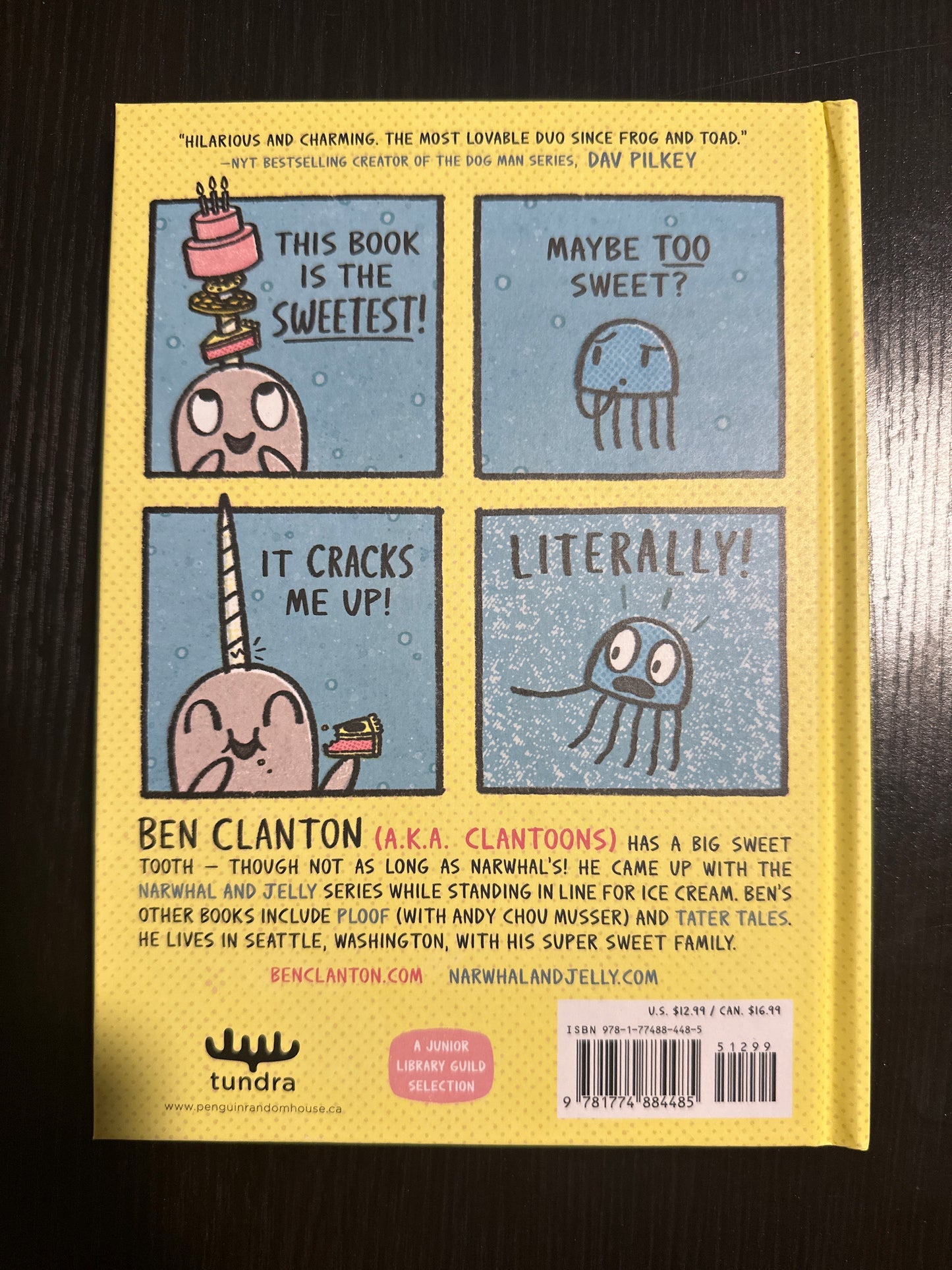 Narwhal's Sweet Tooth, by Ben Clanton