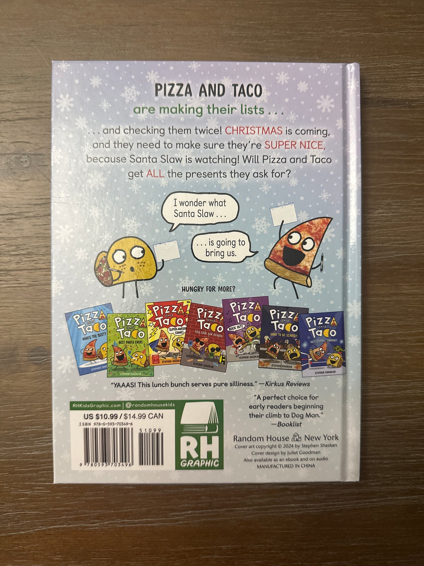 Pizza and Taco: Best Christmas Ever, by Stephen Shaskan