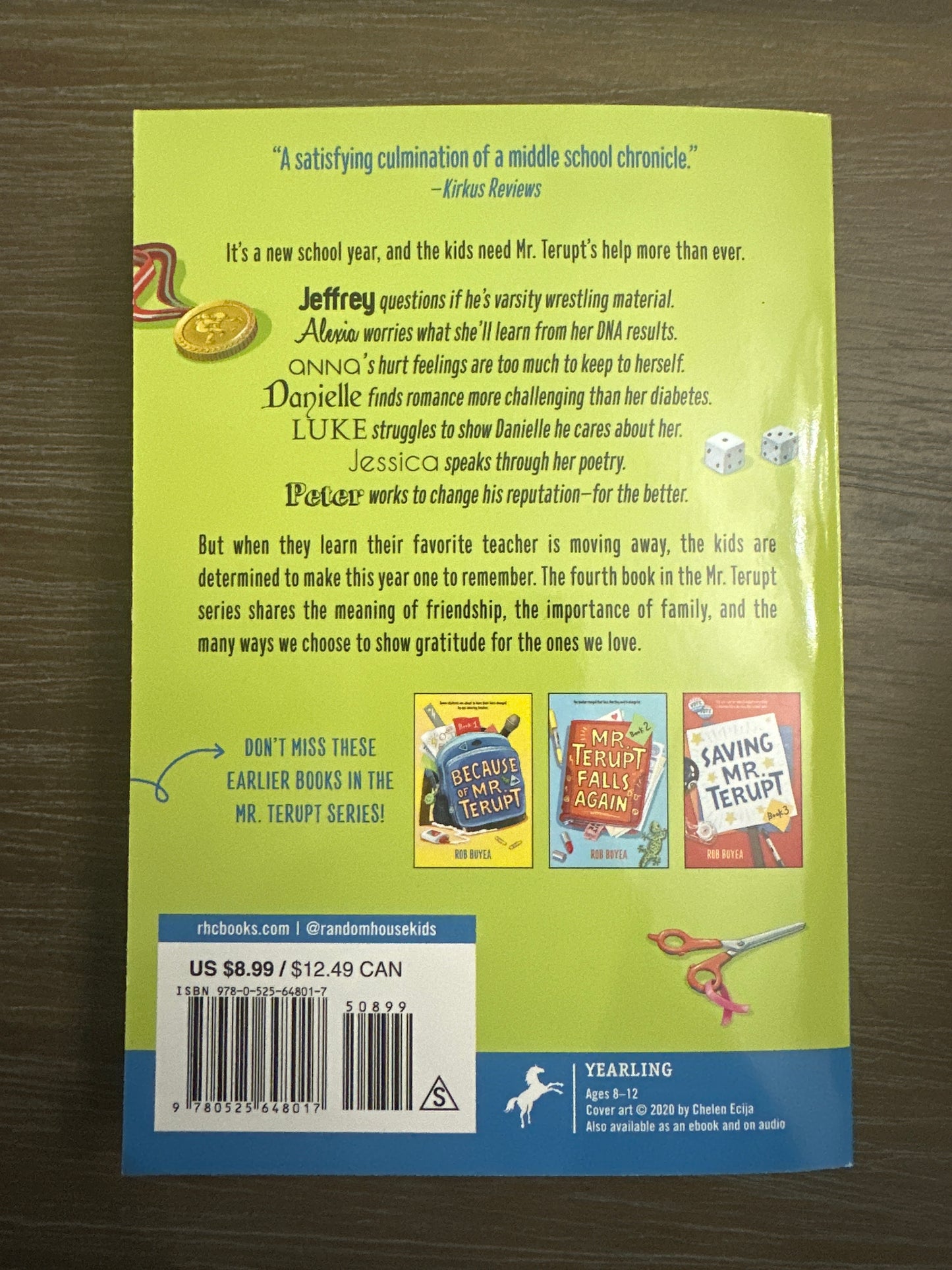 Goodbye, Mr. Terupt, by Rob Buyea