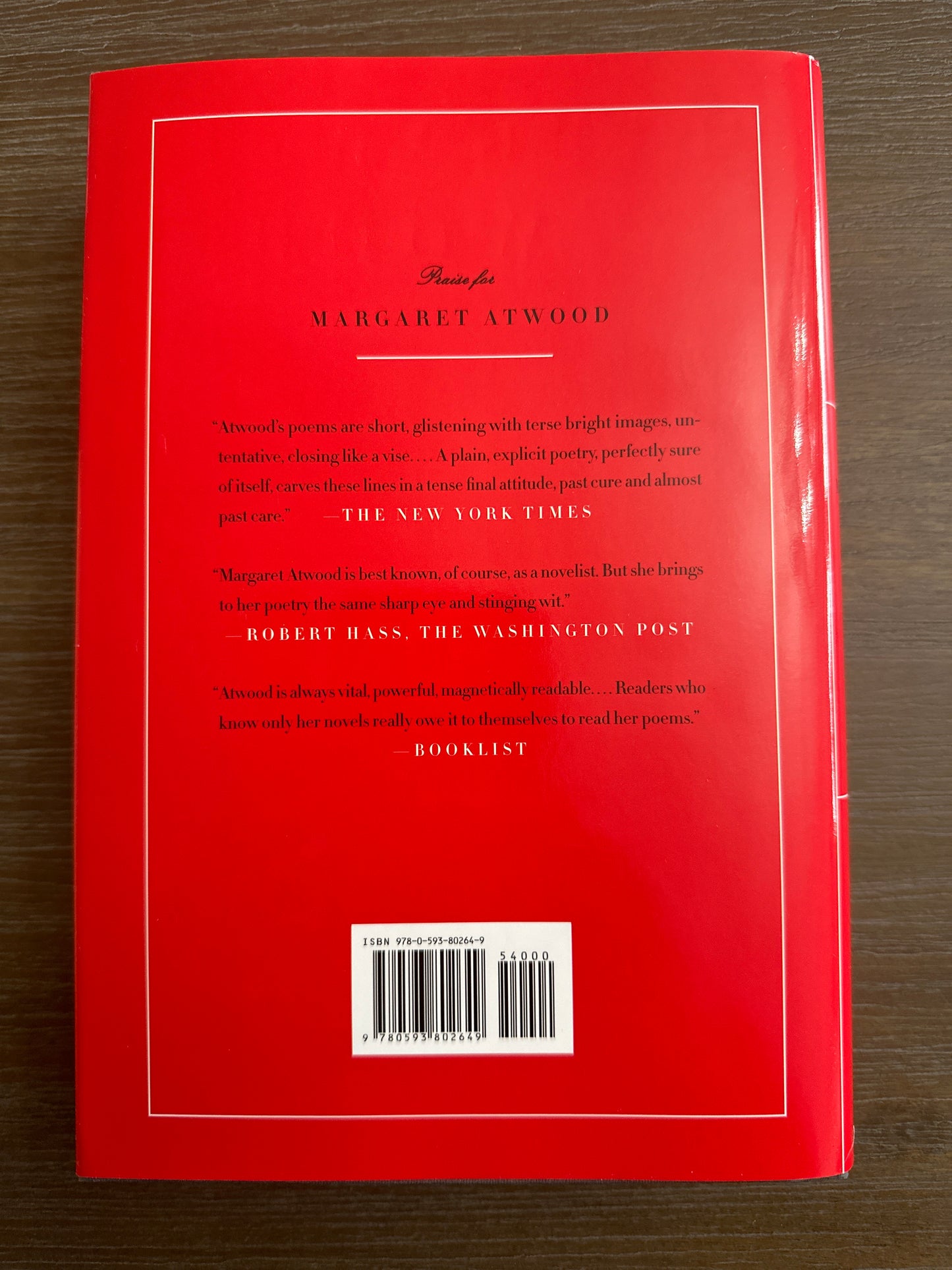 Paper Boat, by Margaret Atwood