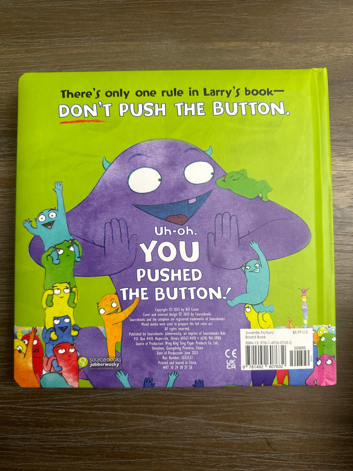 Don’t Push the Button! By Bill Cotter