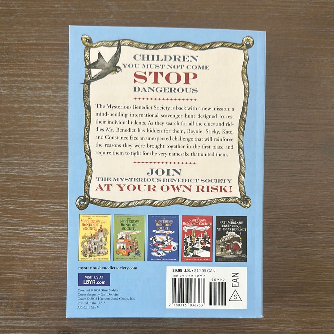 The Mysterious Benedict Society and the Perilous Journey (#2), by Trenton Lee Stewart