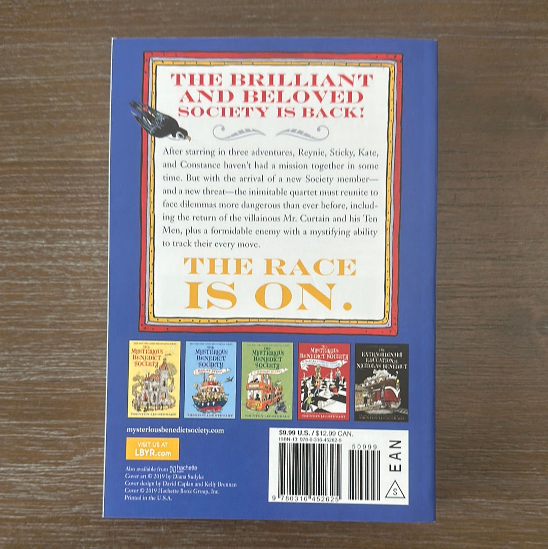 The Mysterious Benedict Society and the Riddle of Ages (#4), by Trenton Lee Stewart