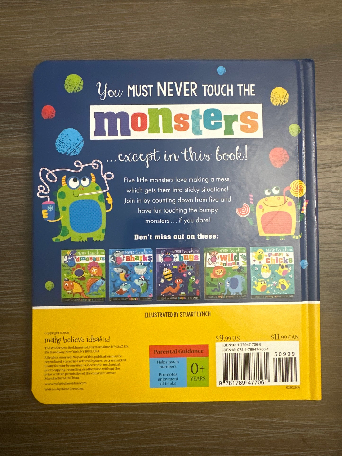 Never Touch the Monsters, by Stuart Lynch