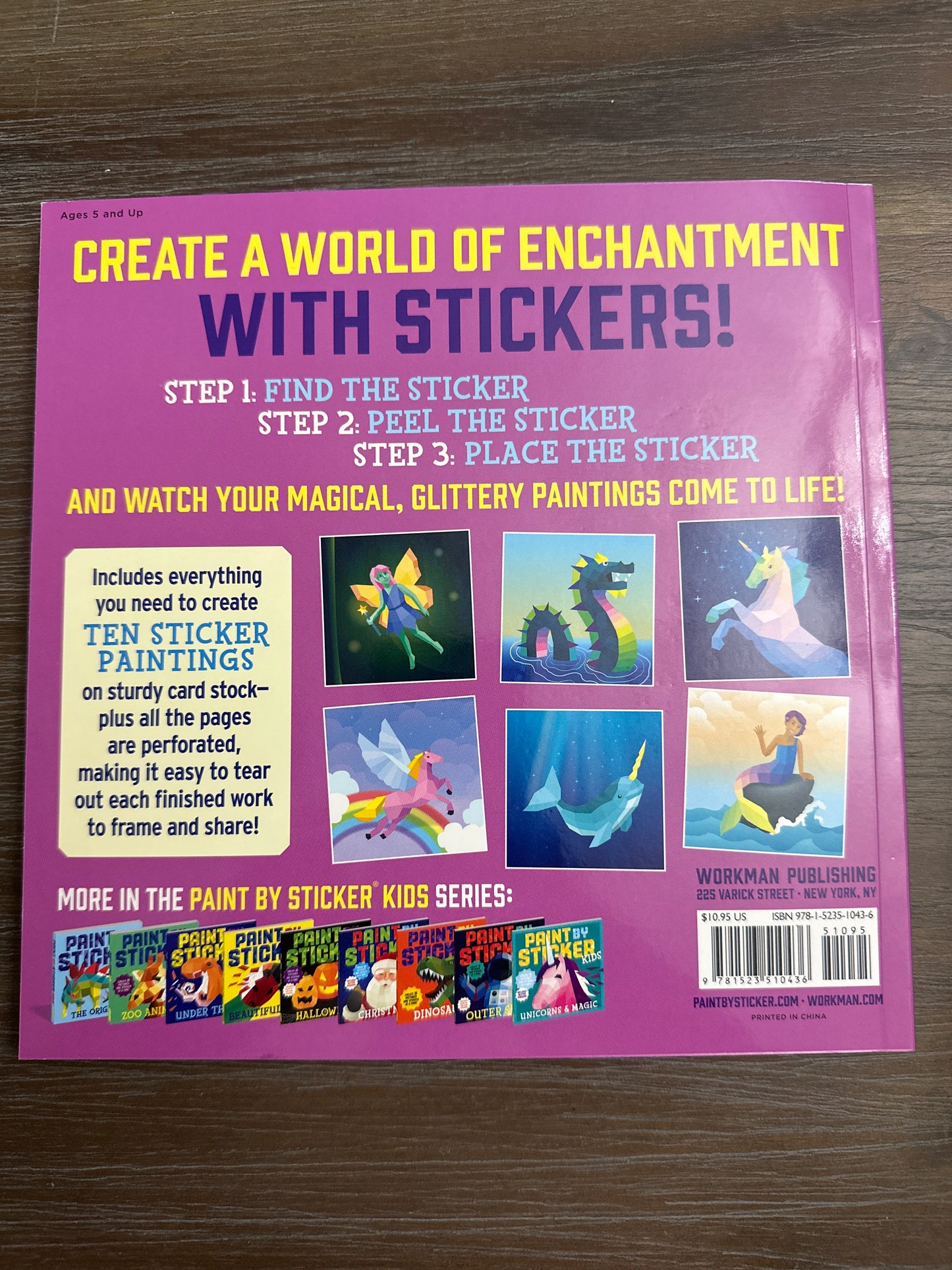 Paint By Sticker Mermaids & Magic!