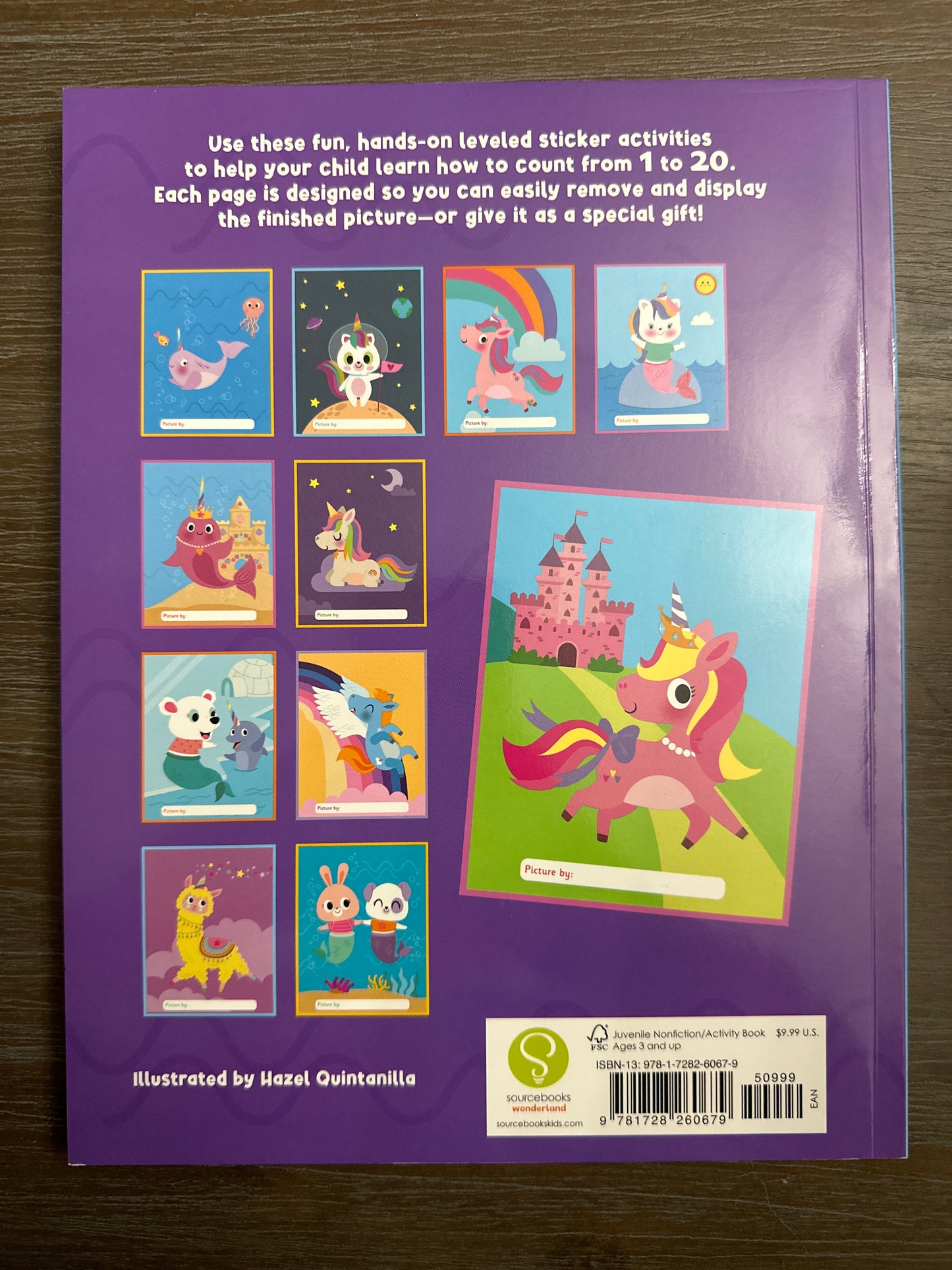 My First Sticker by Numbers: Magical Creatures