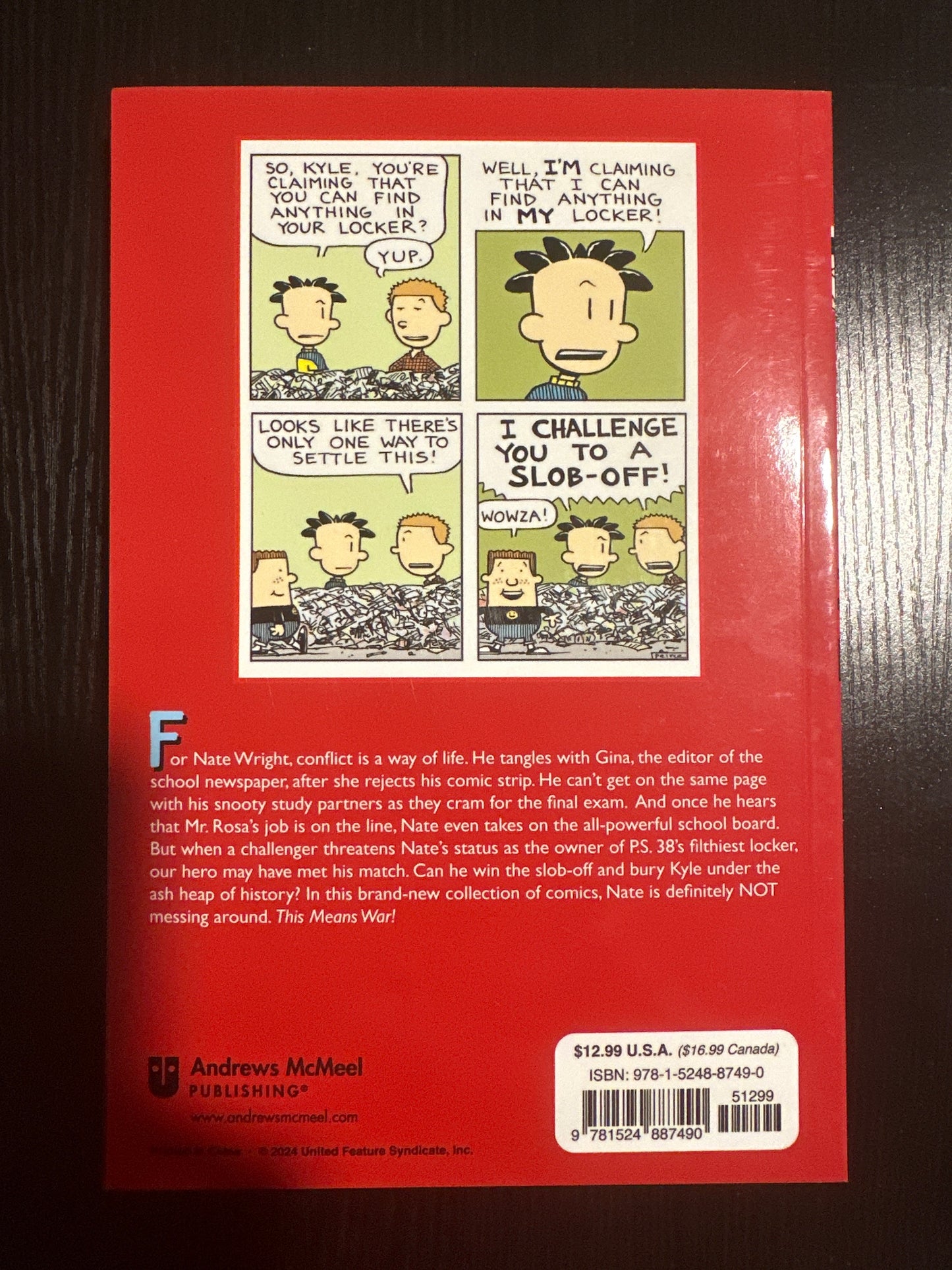 Big Nate This Means War! by Lincoln Peirce
