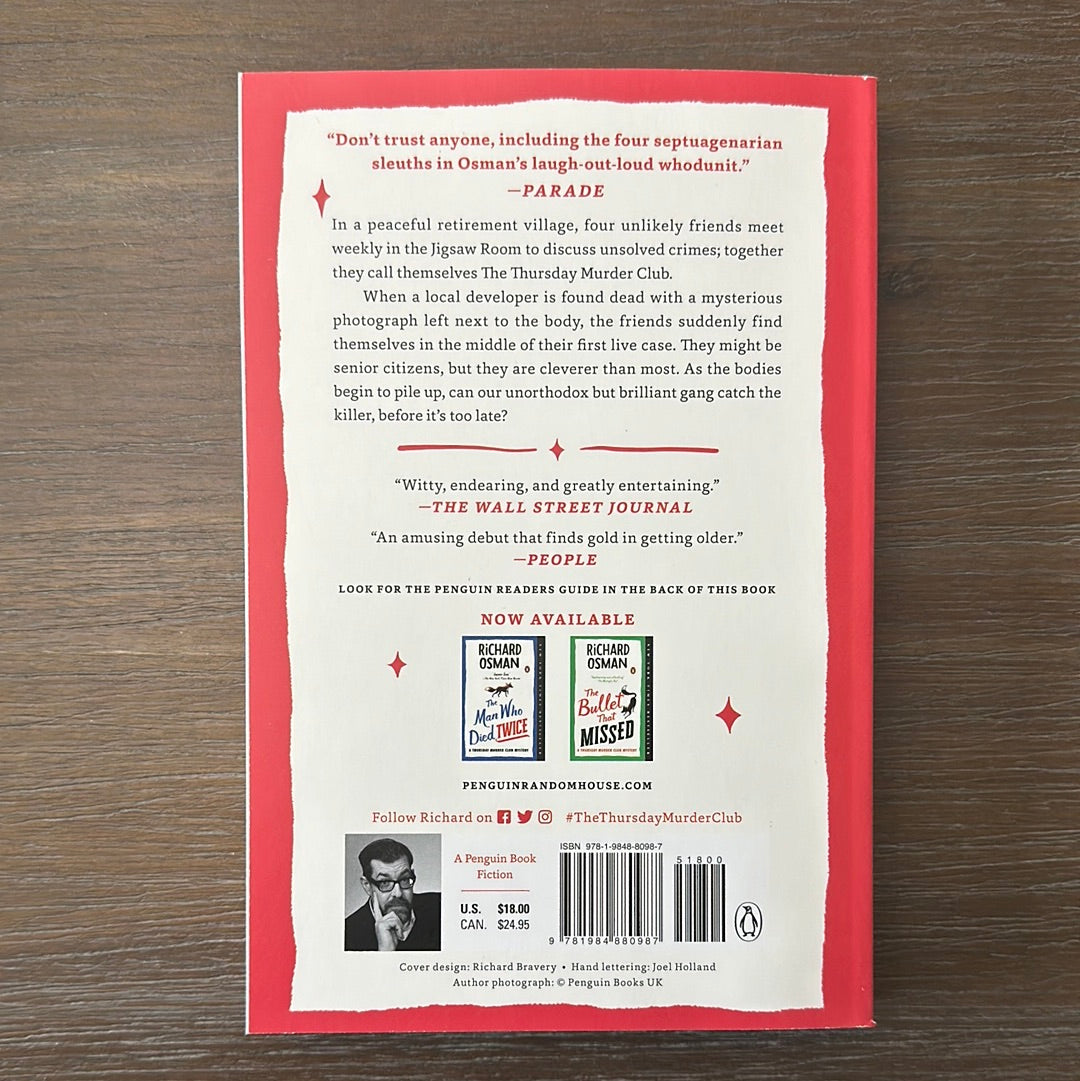 The Thursday Murder Club, by Richard Osman (Thursday Murder Club #1)