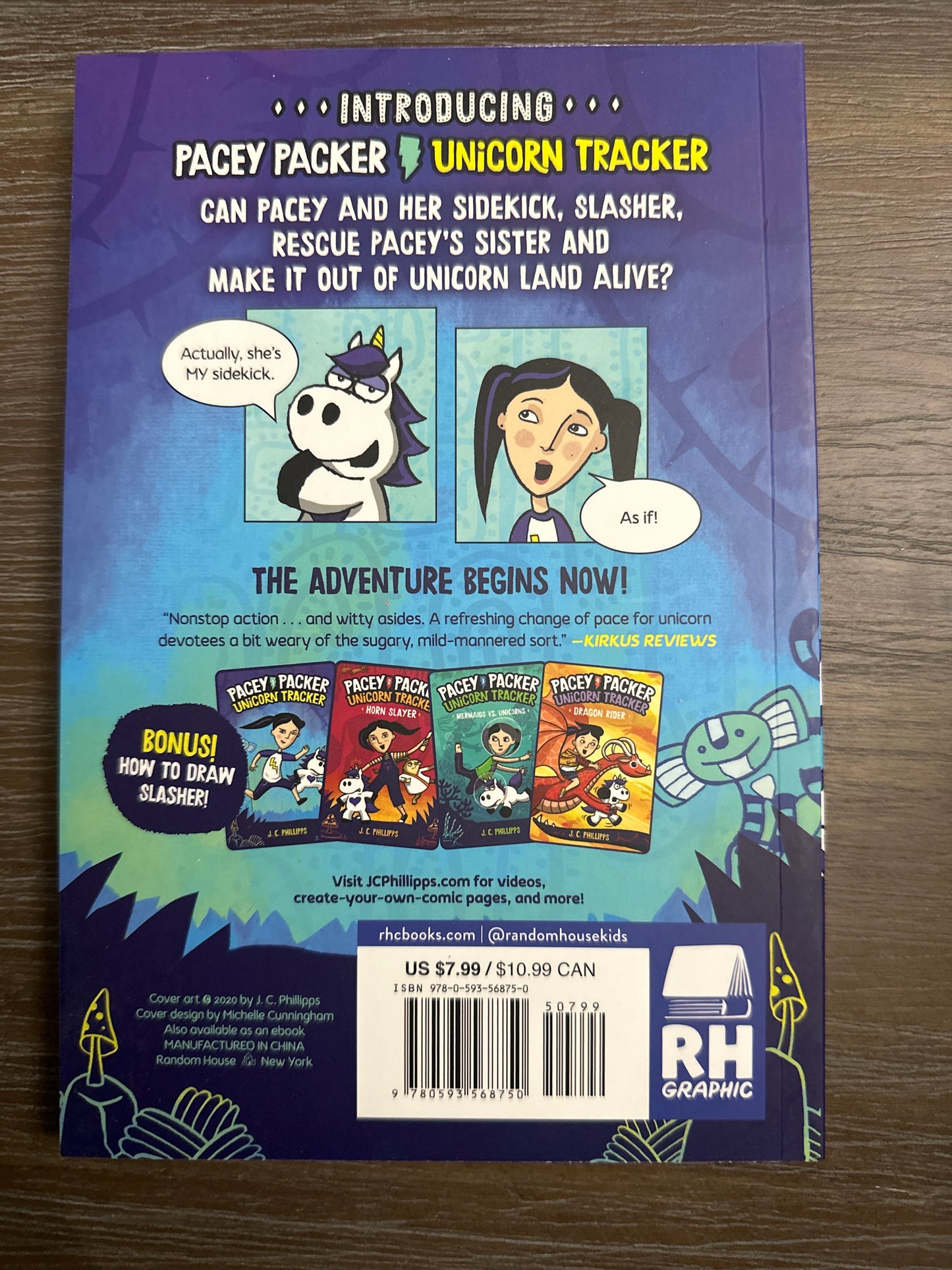 Pacey Packer, Unicorn Tracker, by J.C. Phillipps (Pacey Packer #1)