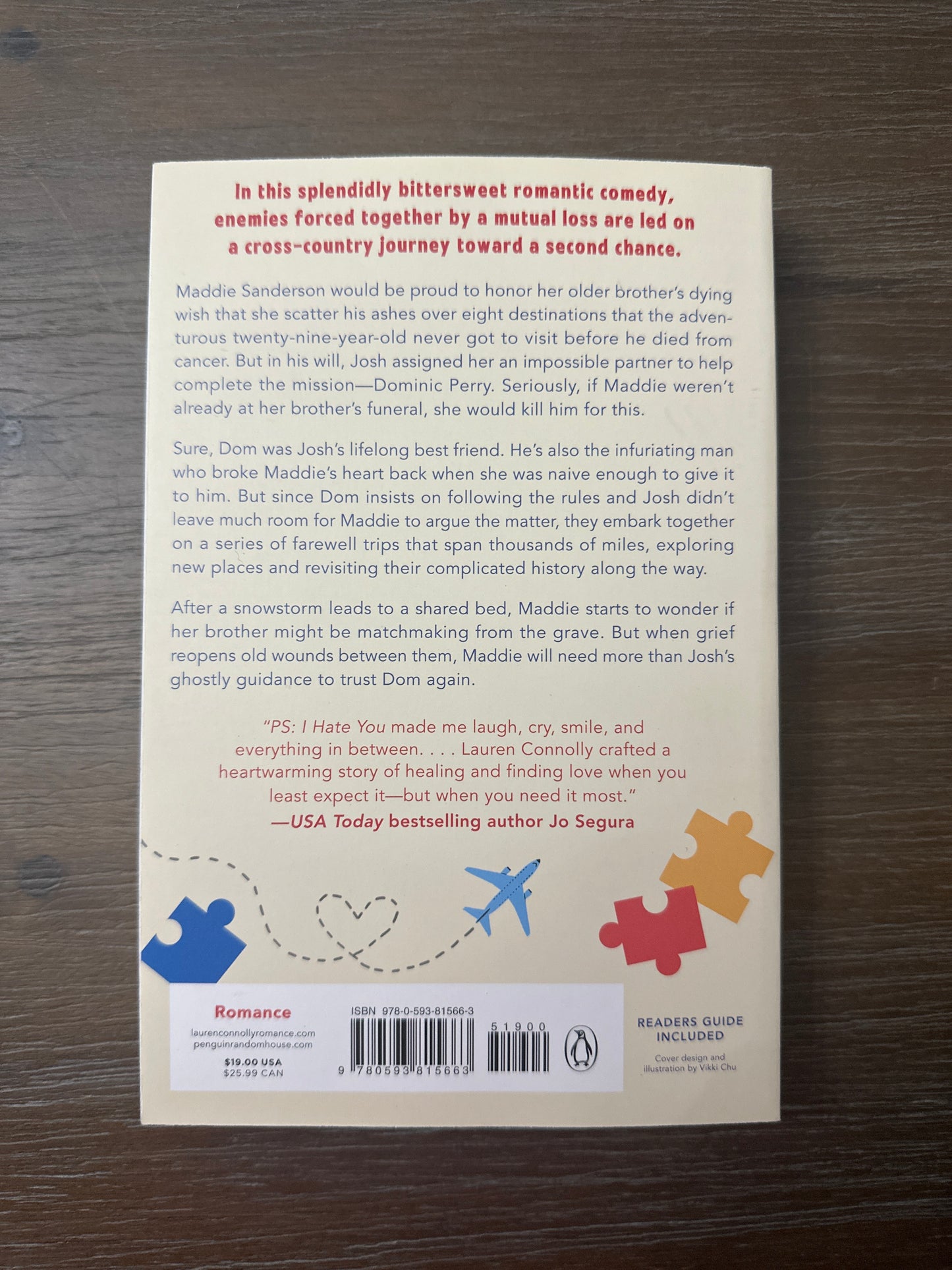 P.S. I Hate You, by Lauren Connolly