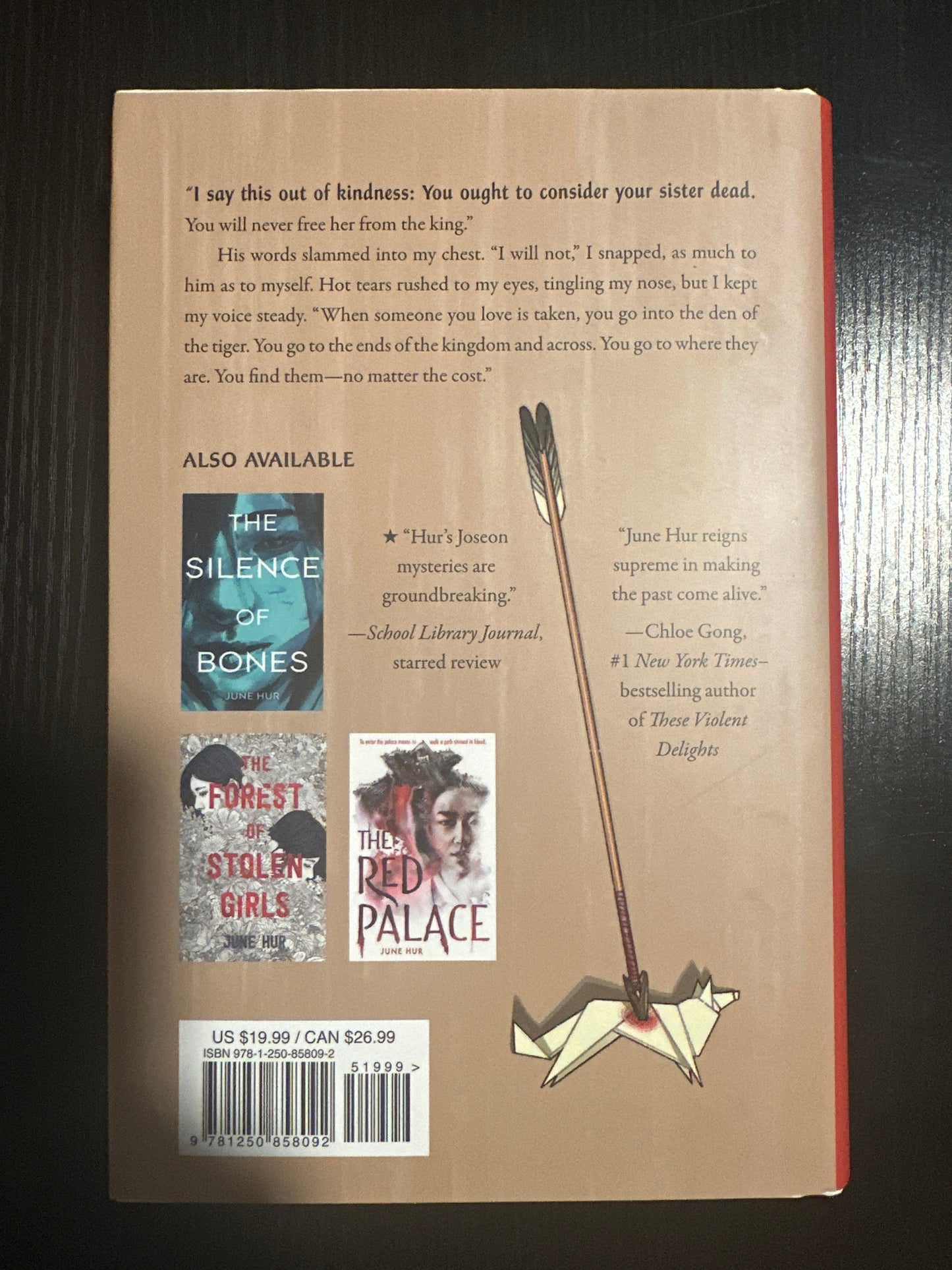 A Crane Among Wolves, by June Hur