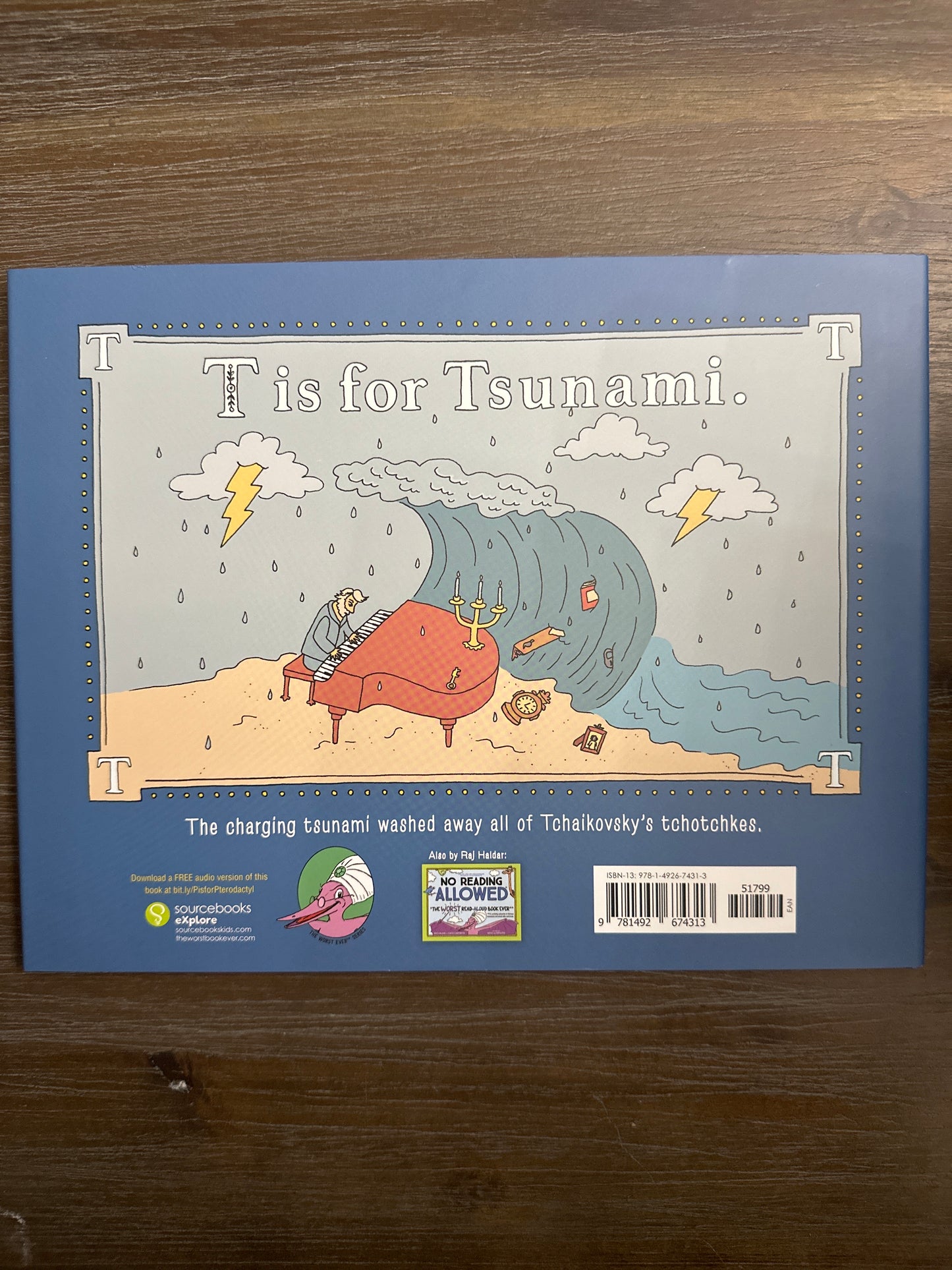 P is for Pterodactyl, by Raj Haldar and Chris Carpenter