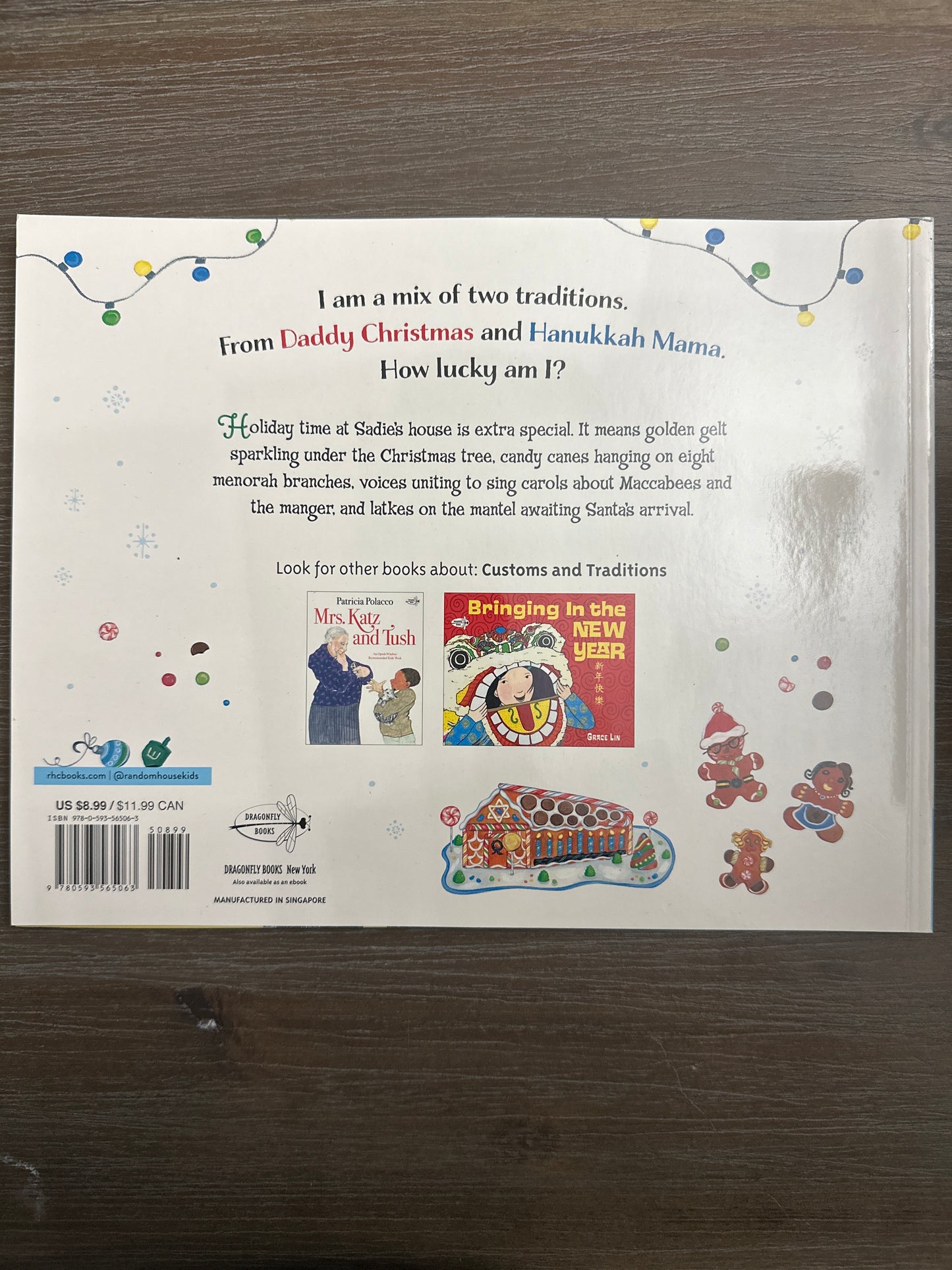 Daddy Christmas and Hanukkah Mama, by Selina Alko