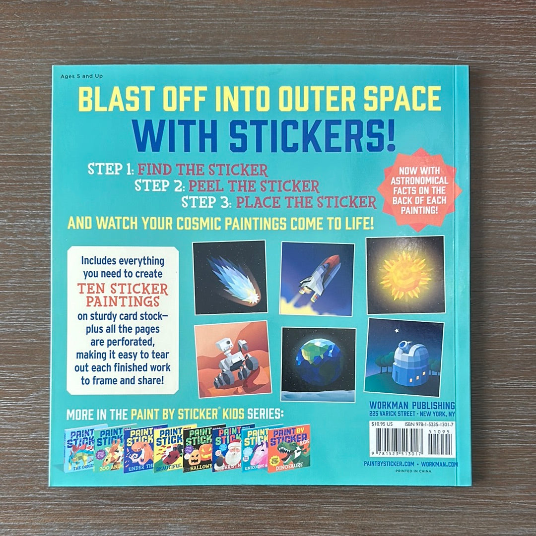 Paint by Sticker Kids: Outer Space
