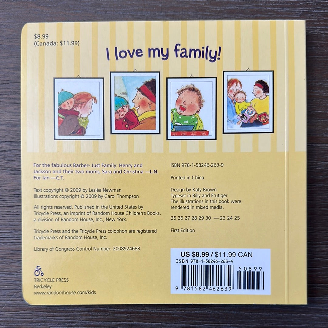 Mommy, Mama, and Me, by Leslea Newman