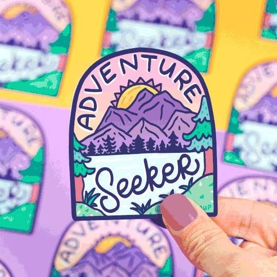 Adventure Seeker Vinyl Sticker