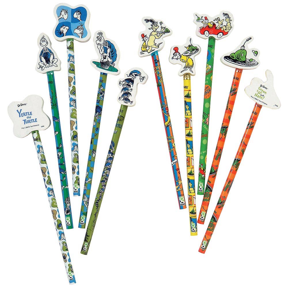 Dr. Seuss Pencil With Giant Eraser