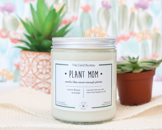 Plant Mom Candle 8 oz