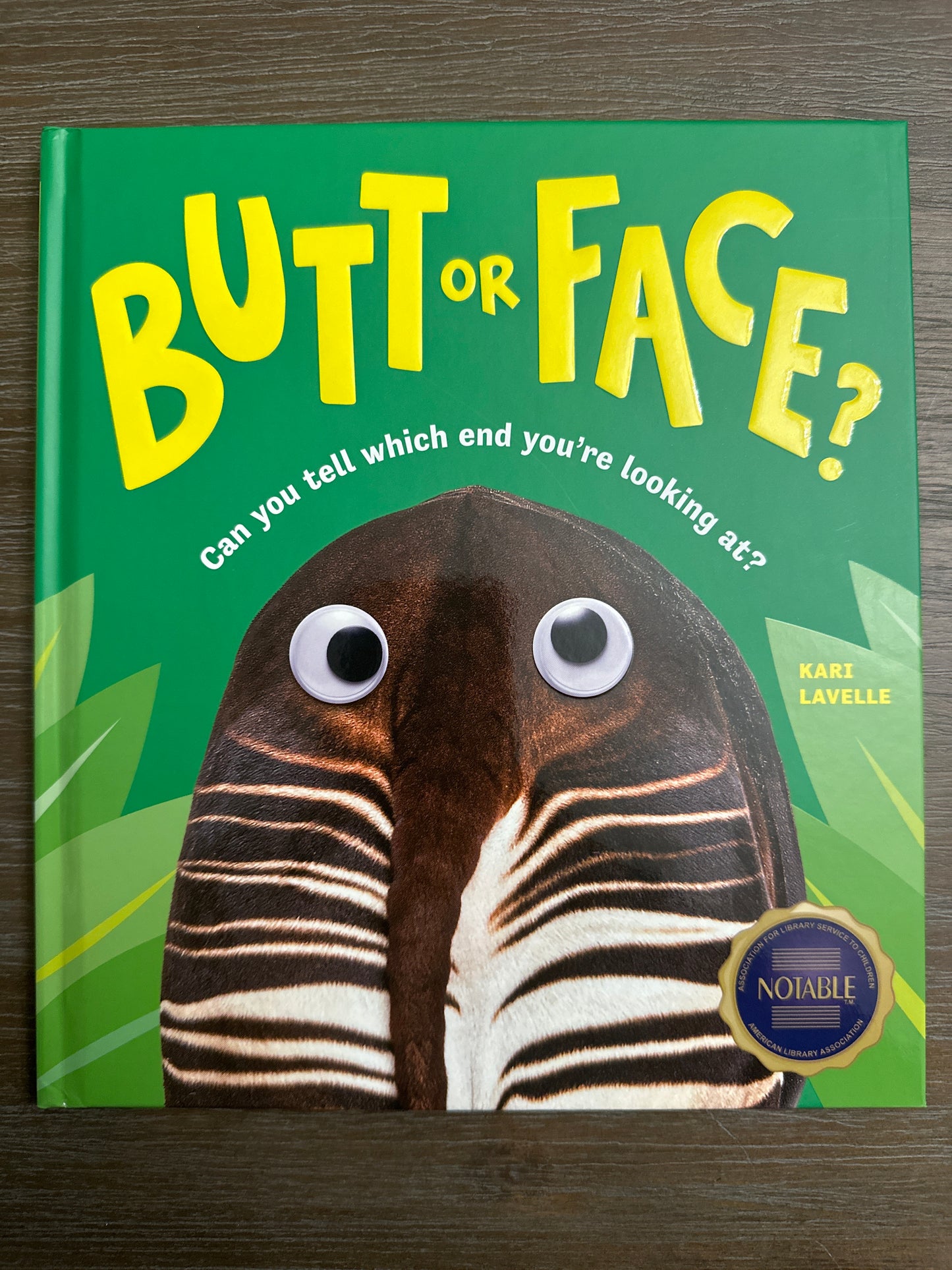 Butt or Face? By Kari Lavelle