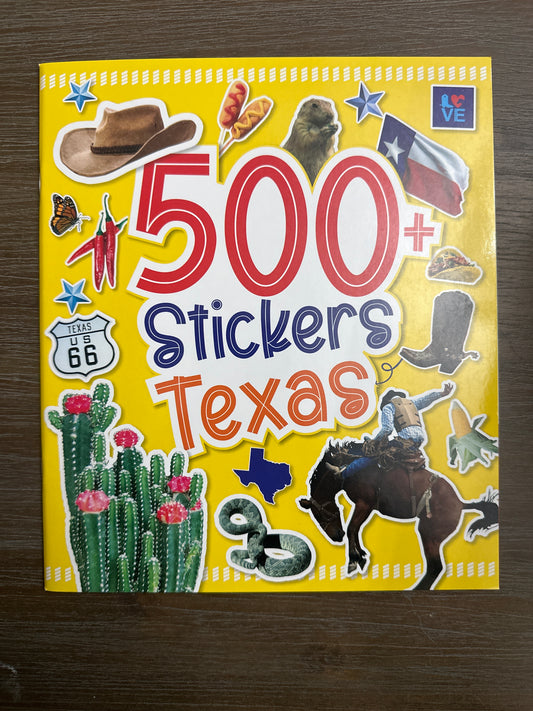 500 Stickers Texas