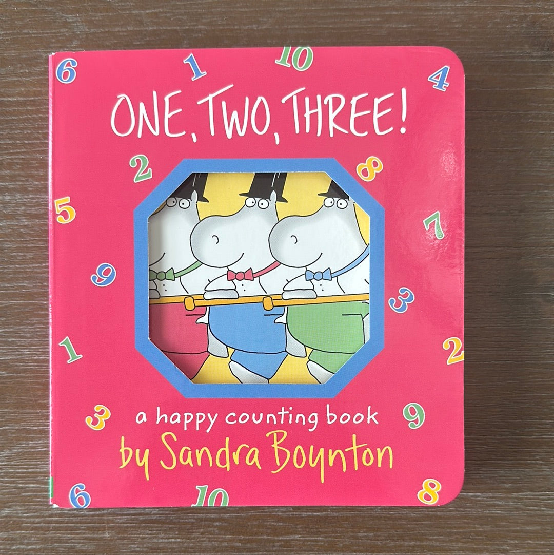 One, Two, Three! by Sandra Boynton