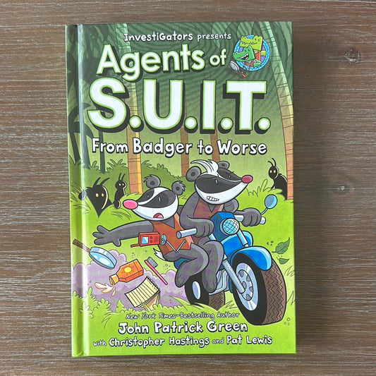 InvestiGators Agents of S.U.I.T. From Badger to Worse, by John Patrick Green