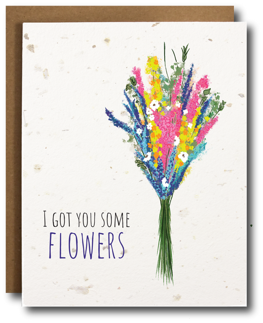 Got You Flowers Plantable Card