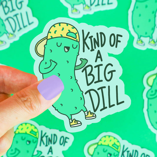 Big Dill Pickle Vinyl Sticker