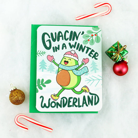 Guacin In A Winter Wonderland Avocado