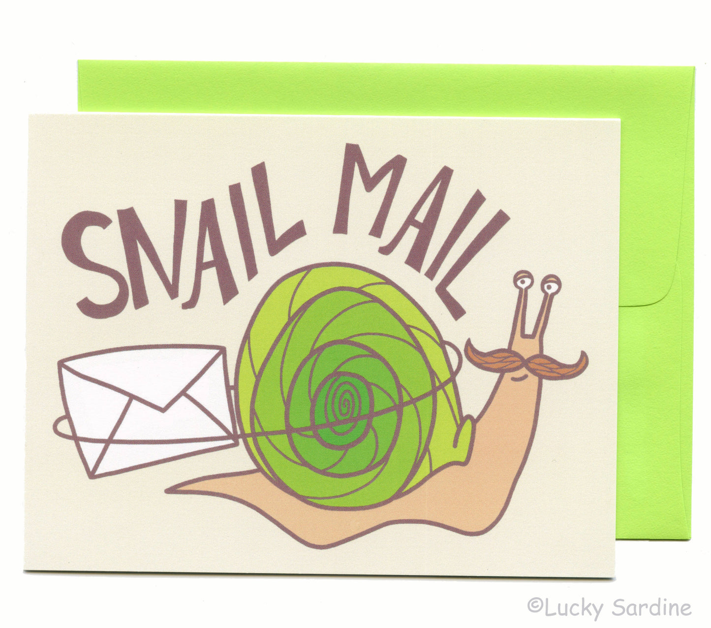 Snail Mail, Mustache Card