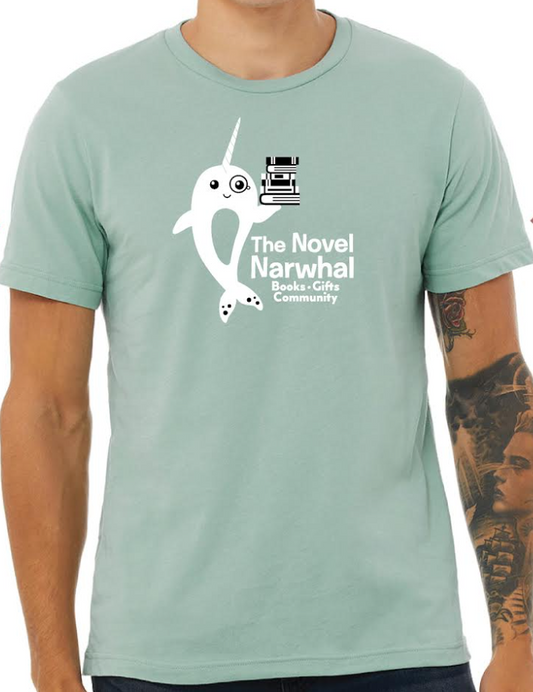 Novel Narwhal T-Shirt - Light Green