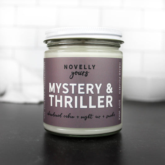 Mystery & Thriller Candle - 9 oz