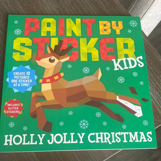 Paint by Sticker Kids: Holly Jolly Christmas