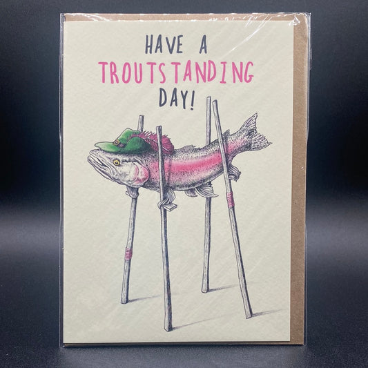 Troutstanding Card