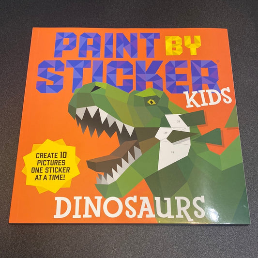 Paint by Sticker Kids: Dinosaursl